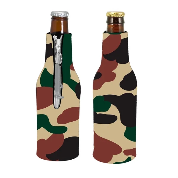 Neoprene bottle holder with detachable aluminum bottle opener, blank.... from ASI 74710 Numo / NUMO