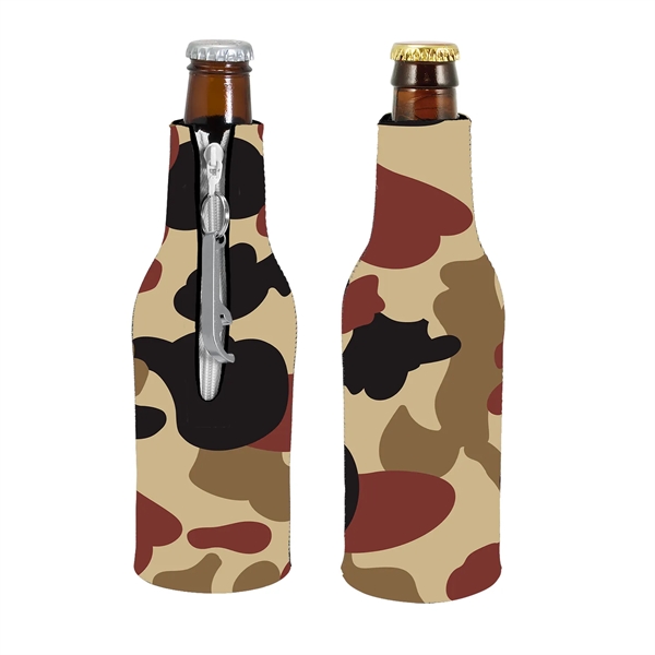 Neoprene bottle holder with detachable aluminum bottle opener, blank.... from ASI 74710 Numo / NUMO