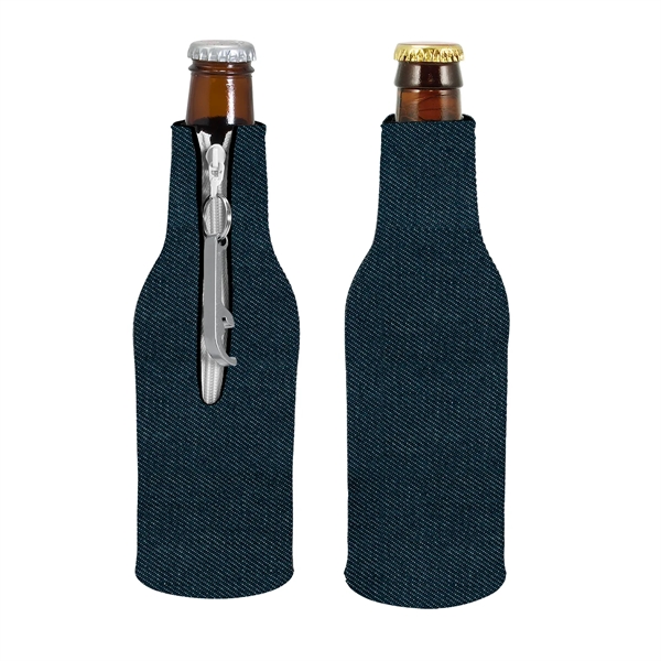 Neoprene bottle holder with detachable aluminum bottle opener, blank.... from ASI 74710 Numo / NUMO