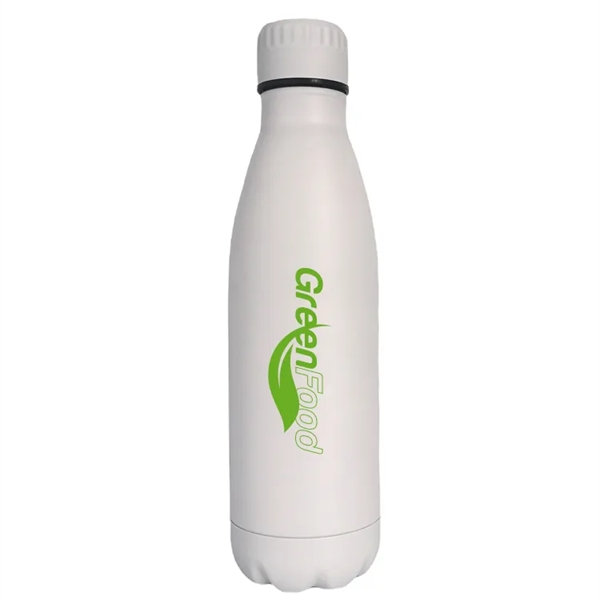 Humbolt 17oz. Stainless Steel Bottle: Matt coating, spill-resistant lid, keeps drinks... from ASI 67557 LimeLight Ent