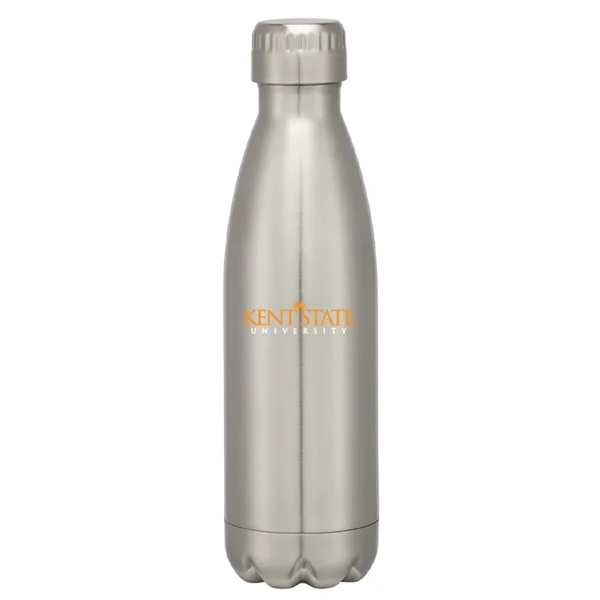 Humbolt 17oz. Stainless Steel Bottle: Matt coating, spill-resistant lid, keeps drinks... from ASI 67557 LimeLight Ent