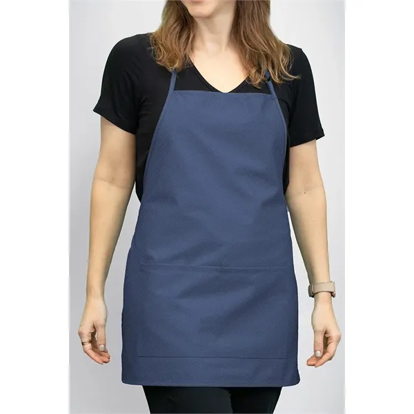 65% Recycled Poly & 35% Organic Cotton twill apron with 40"... from ASI 36558 Aprons, Etc.