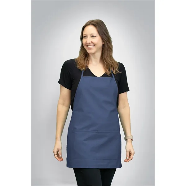 65% Recycled Poly & 35% Organic Cotton twill apron with 40"... from ASI 36558 Aprons, Etc.