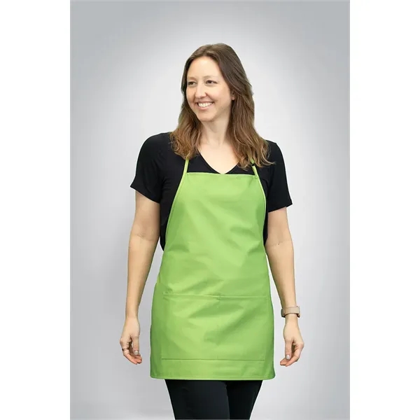 65% Recycled Poly & 35% Organic Cotton twill apron with 40"... from ASI 36558 Aprons, Etc.