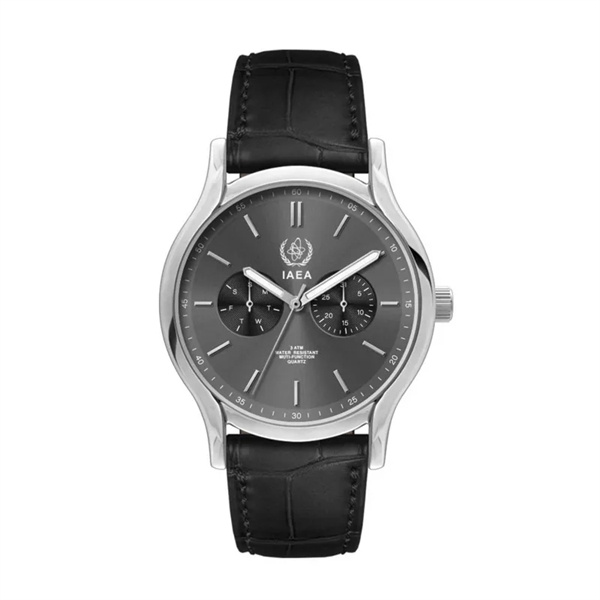 39MM, SILVER METAL CASE, MULTIFUNCTION MVT... from ASI 67866 Logomark/Valumark