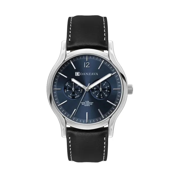 39MM, SILVER METAL CASE, MULTIFUNCTION MVT... from ASI 67866 Logomark/Valumark