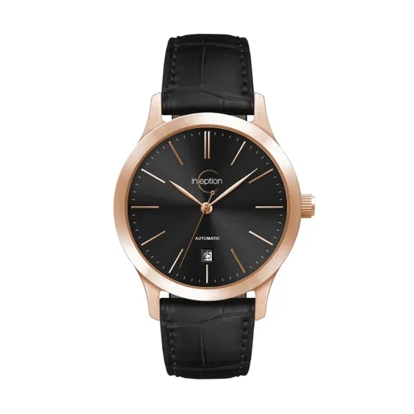 40MM, SS, RG CASE, "AUTOMATIC" MVT, DTE... from ASI 67866 Logomark/Valumark