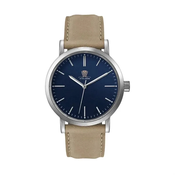 39MM, SS, SILVER CASE, 3-HAND MVT, DTE... from ASI 67866 Logomark/Valumark