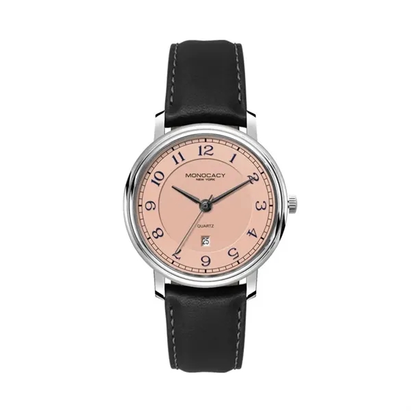 32MM, SS, SILVER CASE, 3-HAND MVT, DTE... from ASI 67866 Logomark/Valumark