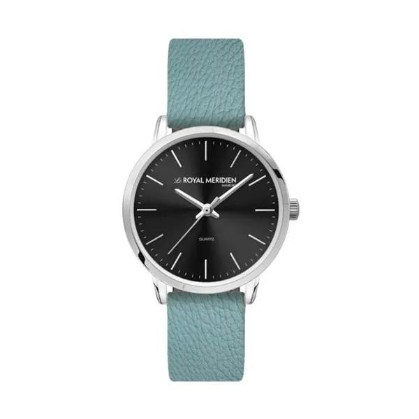 30.5MM, SILVER METAL CASE, 3-HAND MVT... from ASI 67866 Logomark/Valumark