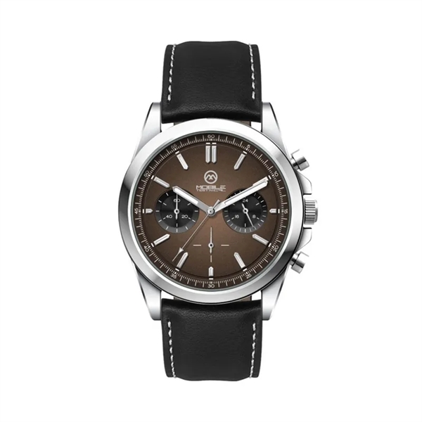 41MM, SILVER METAL CASE, CHRONO MVT... from ASI 67866 Logomark/Valumark