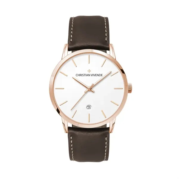 39MM, SS, SLIM RG CASE, 3-HAND MVT... from ASI 67866 Logomark/Valumark