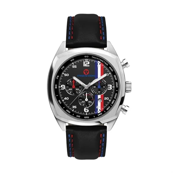 42MM, SS, SILVER CASE, CHRONO MVT, DTE... from ASI 67866 Logomark/Valumark