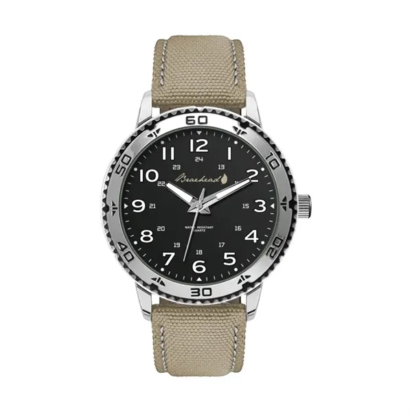 46MM, SILVER METAL CASE, 3-HAND MVT... from ASI 67866 Logomark/Valumark