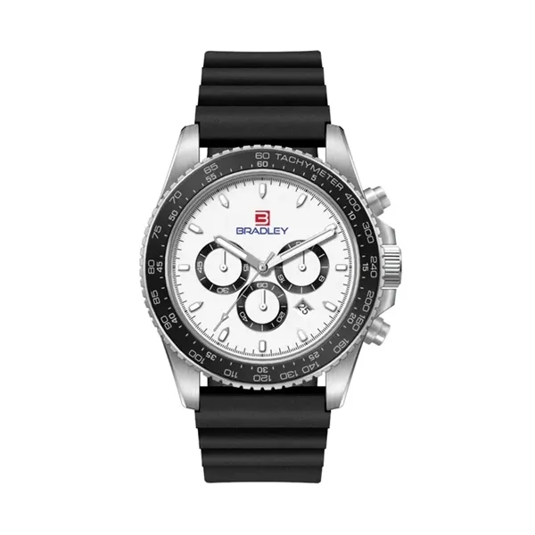 42.5MM, SS, SILVER CASE, CHRONO MVT, DTE... from ASI 67866 Logomark/Valumark