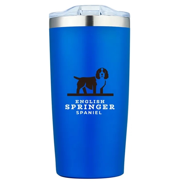 Merced 20oz. Tumbler: Durable stainless steel, keeps drinks hot 8 hrs,... from ASI 67557 LimeLight Ent