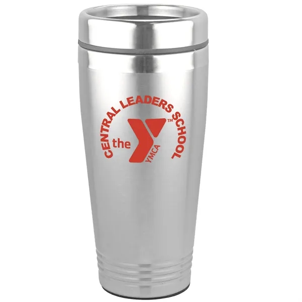 16 ounce stainless steel tumbler with double wall insulation and thumb... from ASI 39820 Opusline (Benmex) / Opus Line