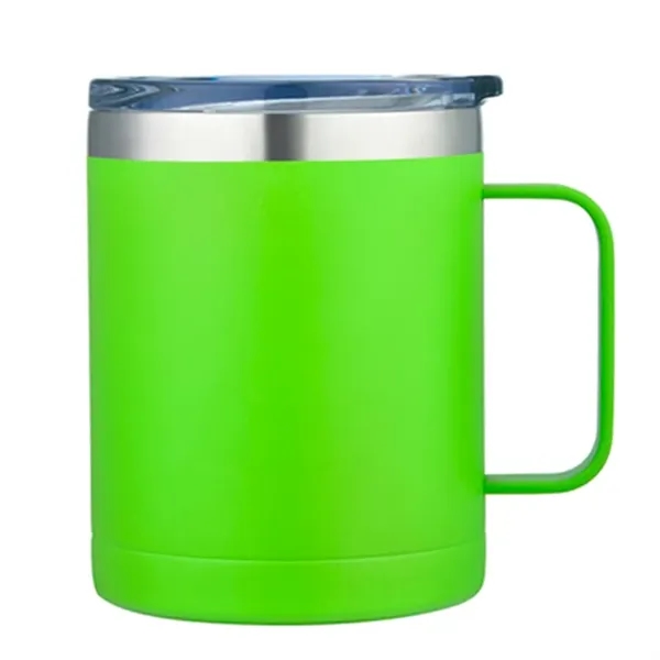Carson 14oz. Camping Mug: Stainless steel, copper-coated insulation. Keeps drinks hot... from ASI 67557 LimeLight Ent