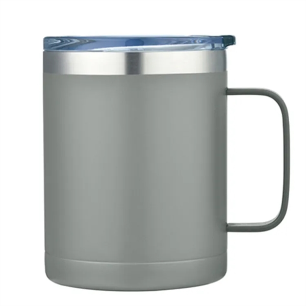 Carson 14oz. Camping Mug: Stainless steel, copper-coated insulation. Keeps drinks hot... from ASI 67557 LimeLight Ent