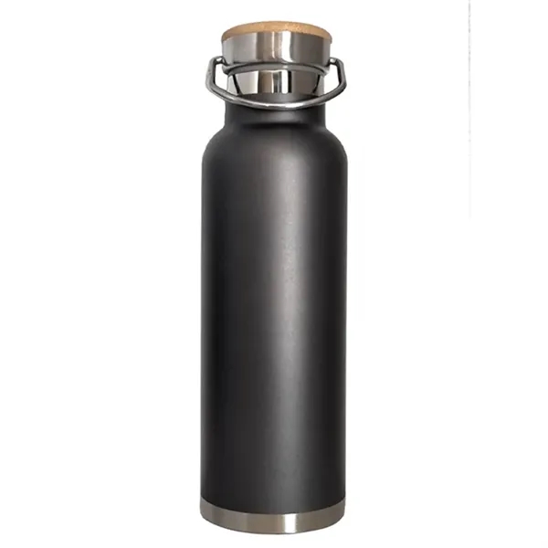 Yuba 20oz. Double Wall Tumbler: Stainless steel, vacuum-insulated. Versatile with bamboo... from ASI 67557 LimeLight Ent