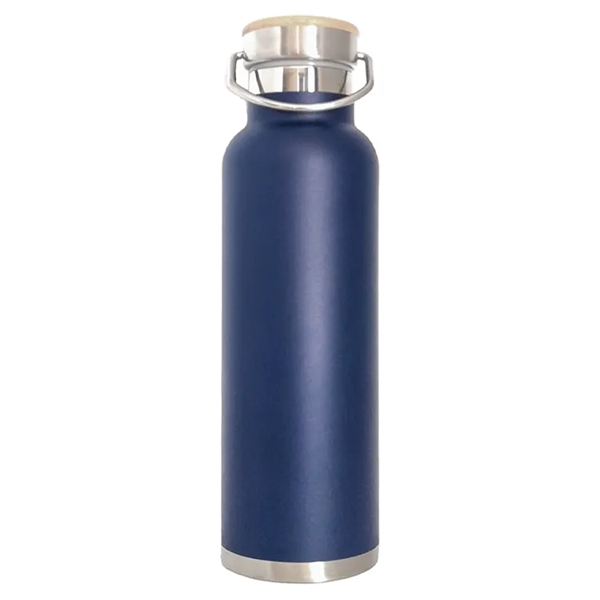 Yuba 20oz. Double Wall Tumbler: Stainless steel, vacuum-insulated. Versatile with bamboo... from ASI 67557 LimeLight Ent