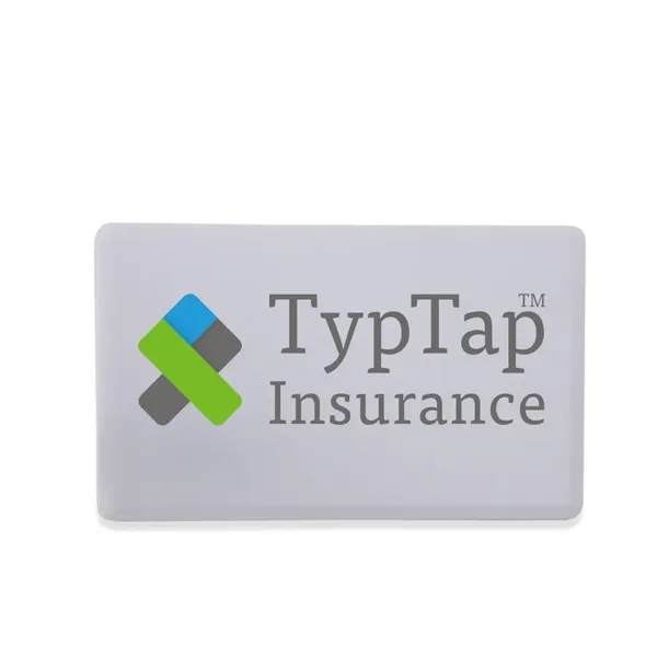 Sugar Grove White Credit Card USB Flash Drive is slim and... from ASI 90154 Sunjoy Group Inc