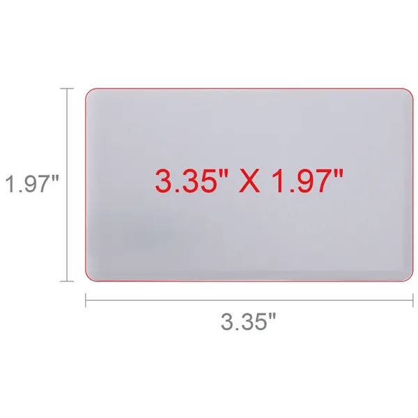 Sugar Grove White Credit Card USB Flash Drive is slim and... from ASI 90154 Sunjoy Group Inc