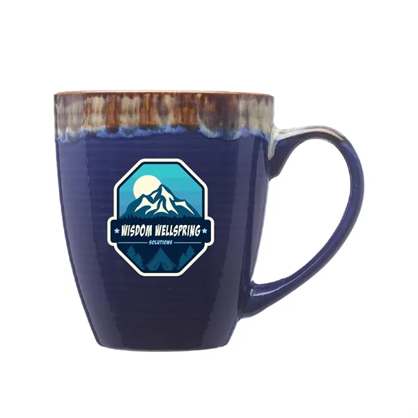 This 17 oz. color dipped ceramic mug has a glossy exterior... from ASI 62088 IDProductsource
