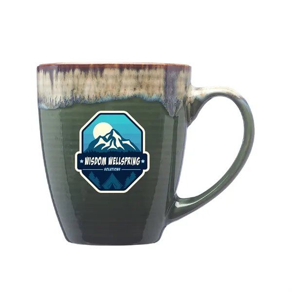 This 17 oz. color dipped ceramic mug has a glossy exterior... from ASI 62088 IDProductsource
