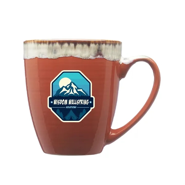 This 17 oz. color dipped ceramic mug has a glossy exterior... from ASI 62088 IDProductsource
