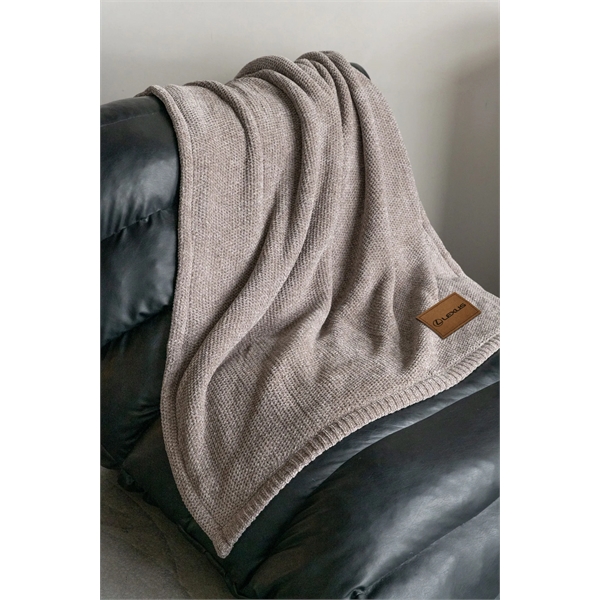 Unique and luxurious waffle texture on one side and sherpa on... from ASI 73520 Neet Feet / Kanata Blanket