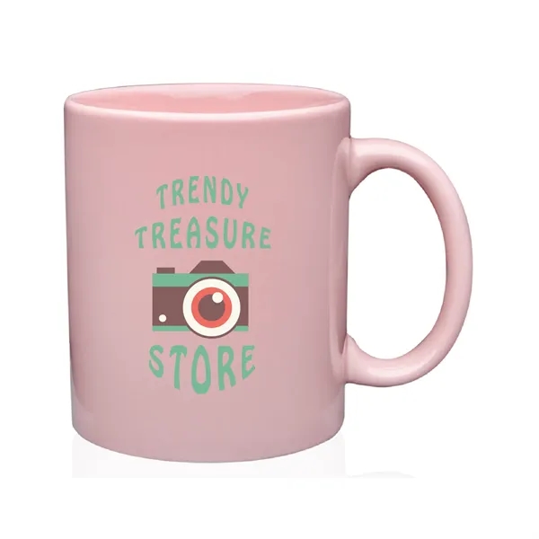 This durable 11 oz ceramic mug is smoothly molded with ceramic... from ASI 62088 IDProductsource