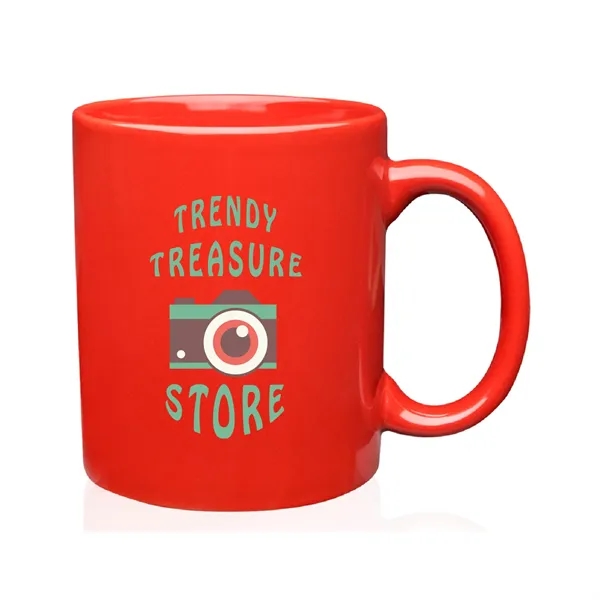 This durable 11 oz ceramic mug is smoothly molded with ceramic... from ASI 62088 IDProductsource