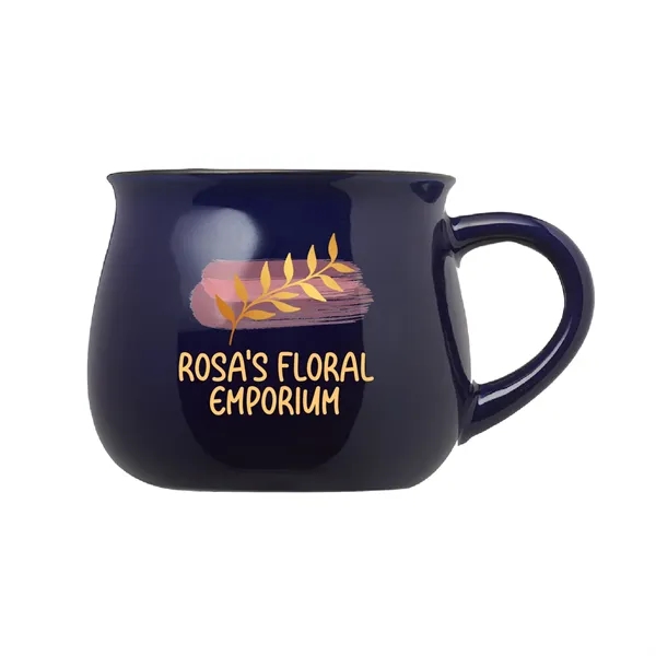 A pottery mug with character, our 12 oz. Potbelly ceramic mug... from ASI 62088 IDProductsource