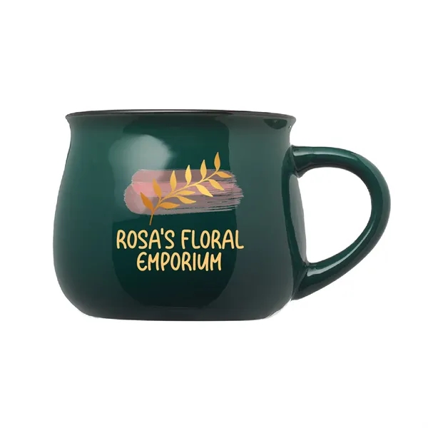 A pottery mug with character, our 12 oz. Potbelly ceramic mug... from ASI 62088 IDProductsource