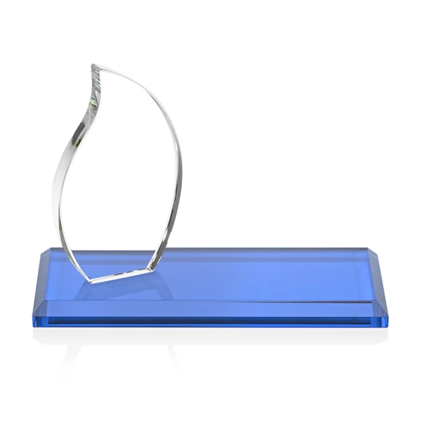 The Northam Flame VividPrint™ features a 4.5" Starfire Crystal Flame mounted... from ASI 84592 St Regis Group / St Regis