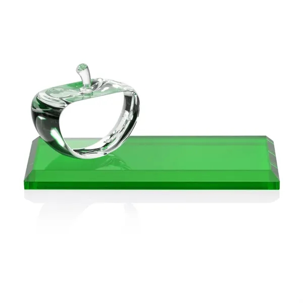 The Northam Apple VividPrint™ Award features a 3" Starfire Crystal Apple... from ASI 84592 St Regis Group / St Regis