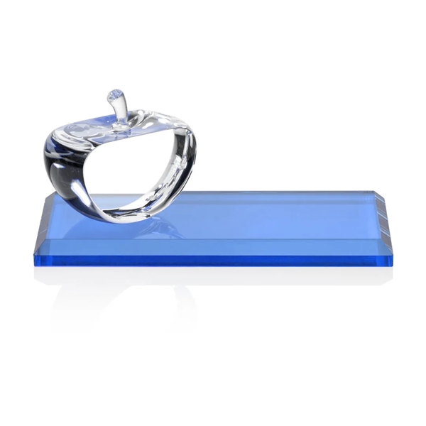 The Northam Apple VividPrint™ Award features a 3" Starfire Crystal Apple... from ASI 84592 St Regis Group / St Regis