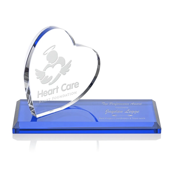 The Northam Heart Award features a sparkling 4" Starfire Crystal Heart... from ASI 84592 St Regis Group / St Regis