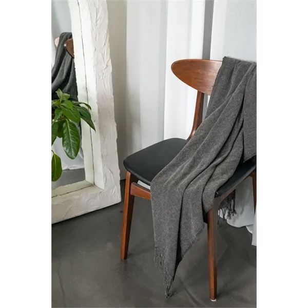 Luxurious woven throw with fringes on each end. 50" x 60",... from ASI 73520 Neet Feet / Kanata Blanket