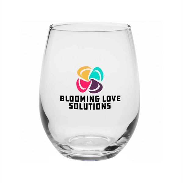 9 oz. stemless wine glass with tapered design and flat bottom.... from ASI 62088 IDProductsource
