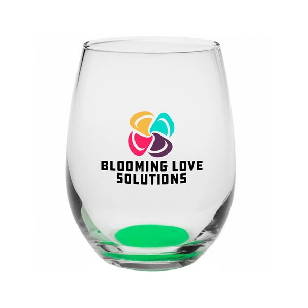 9 oz. stemless wine glass with tapered design and flat bottom.... from ASI 62088 IDProductsource