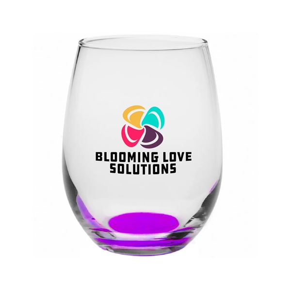 9 oz. stemless wine glass with tapered design and flat bottom.... from ASI 62088 IDProductsource