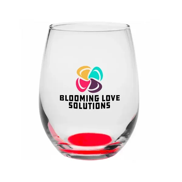9 oz. stemless wine glass with tapered design and flat bottom.... from ASI 62088 IDProductsource