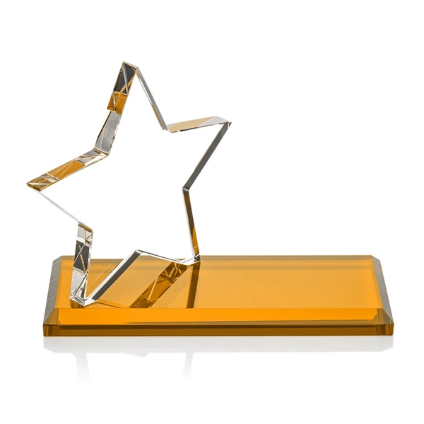 The Northam Star VividPrint™ Award features a sparkling 4.5" Starfire Crystal... from ASI 84592 St Regis Group / St Regis