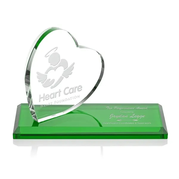 The Northam Heart Award features a sparkling 4" Starfire Crystal Heart... from ASI 84592 St Regis Group / St Regis