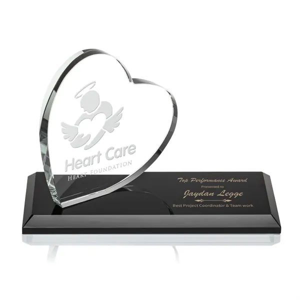The Northam Heart Award features a sparkling 4" Starfire Crystal Heart... from ASI 84592 St Regis Group / St Regis