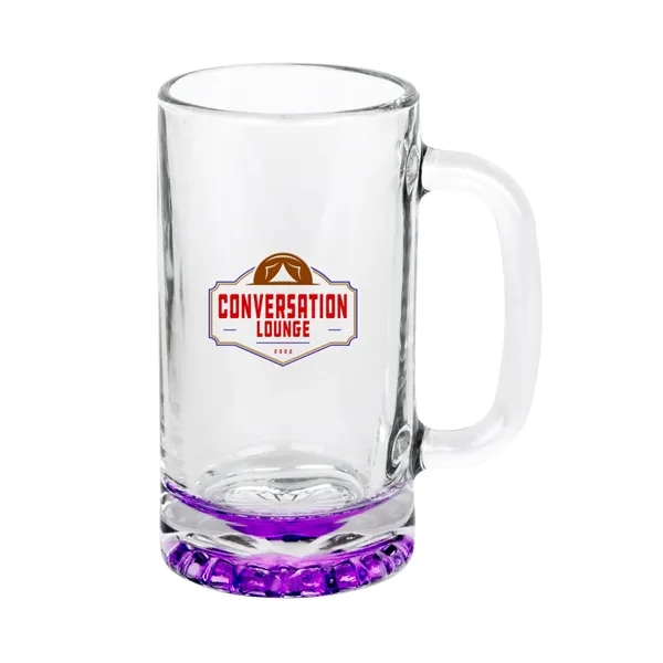 16-ounce glass beer mug with starburst bottom.... from ASI 62088 IDProductsource