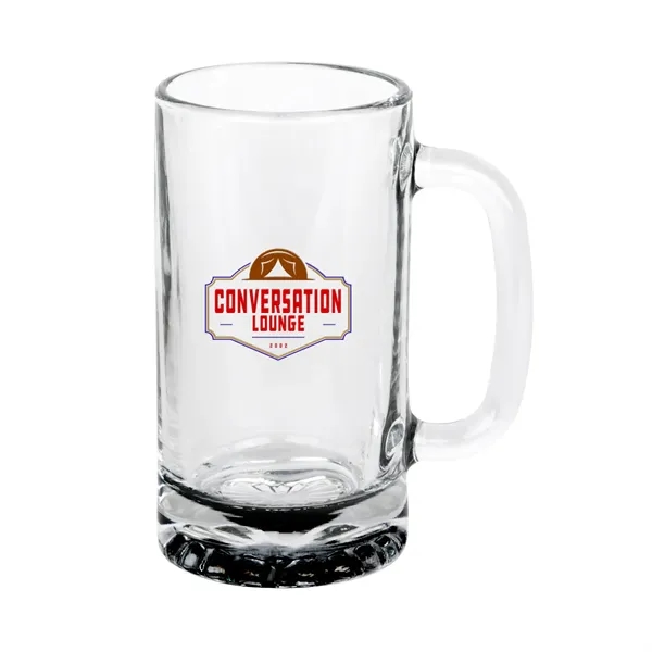 16-ounce glass beer mug with starburst bottom.... from ASI 62088 IDProductsource
