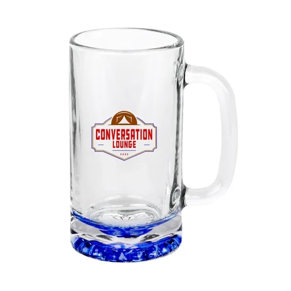 16-ounce glass beer mug with starburst bottom.... from ASI 62088 IDProductsource